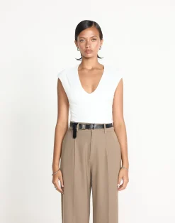 Deka Top (White)*CHARCOAL CLOTHING Clearance