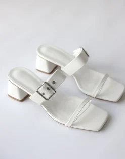 Dinah Heels (White) - By*Billini Outlet