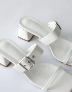 Dinah Heels (White) - By*Billini Outlet