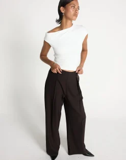 Dolly Top (White)*CHARCOAL CLOTHING Outlet