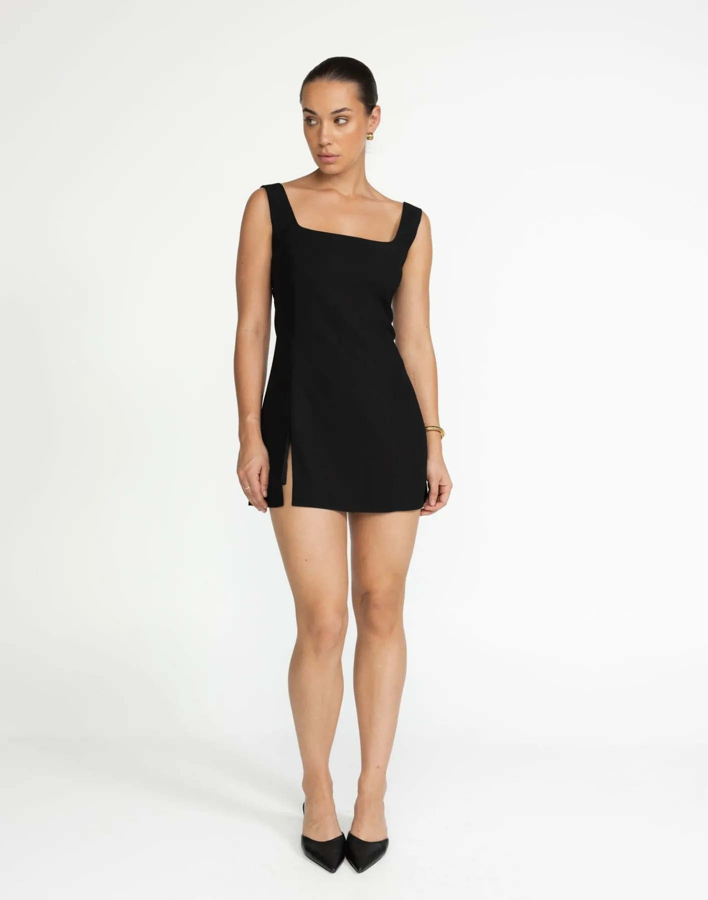 Doris Mini Dress (Black)*CHARCOAL Best