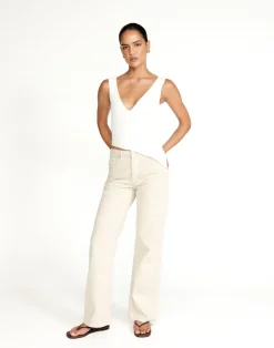 Easton Jeans (Latte)*CHARCOAL Sale