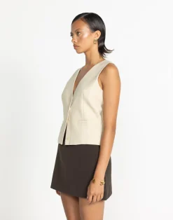 Ebba Skort (Chocolate)*CHARCOAL Clearance