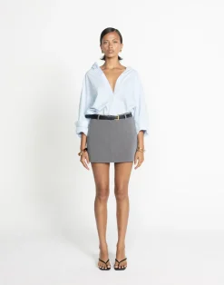 Ebba Skort (Grey)*CHARCOAL Fashion