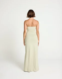Edela Maxi Dress (Seagrass)*CHARCOAL Clearance