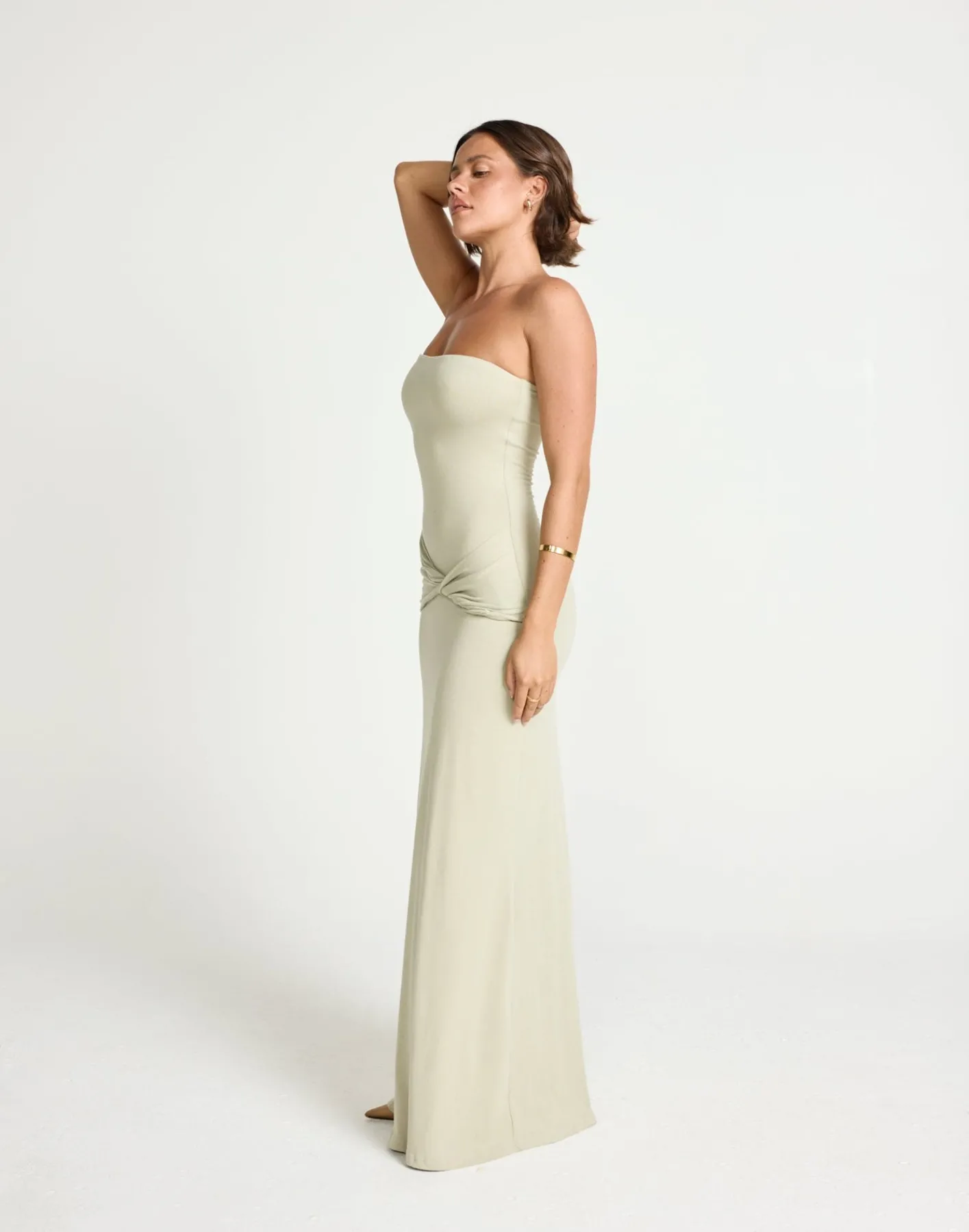 Edela Maxi Dress (Seagrass)*CHARCOAL Clearance