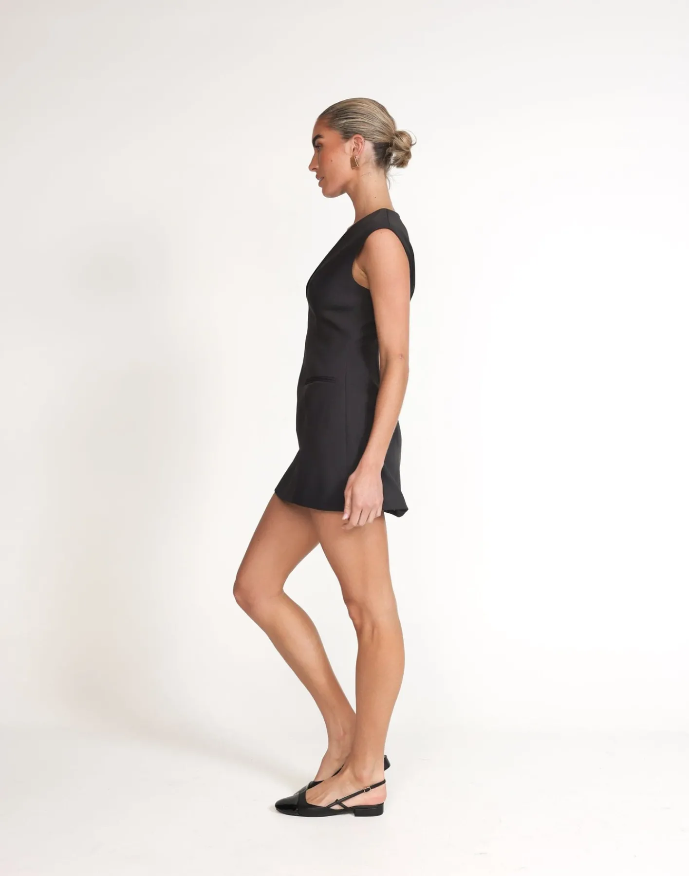 Eileen Mini Dress (Black)*CHARCOAL Best