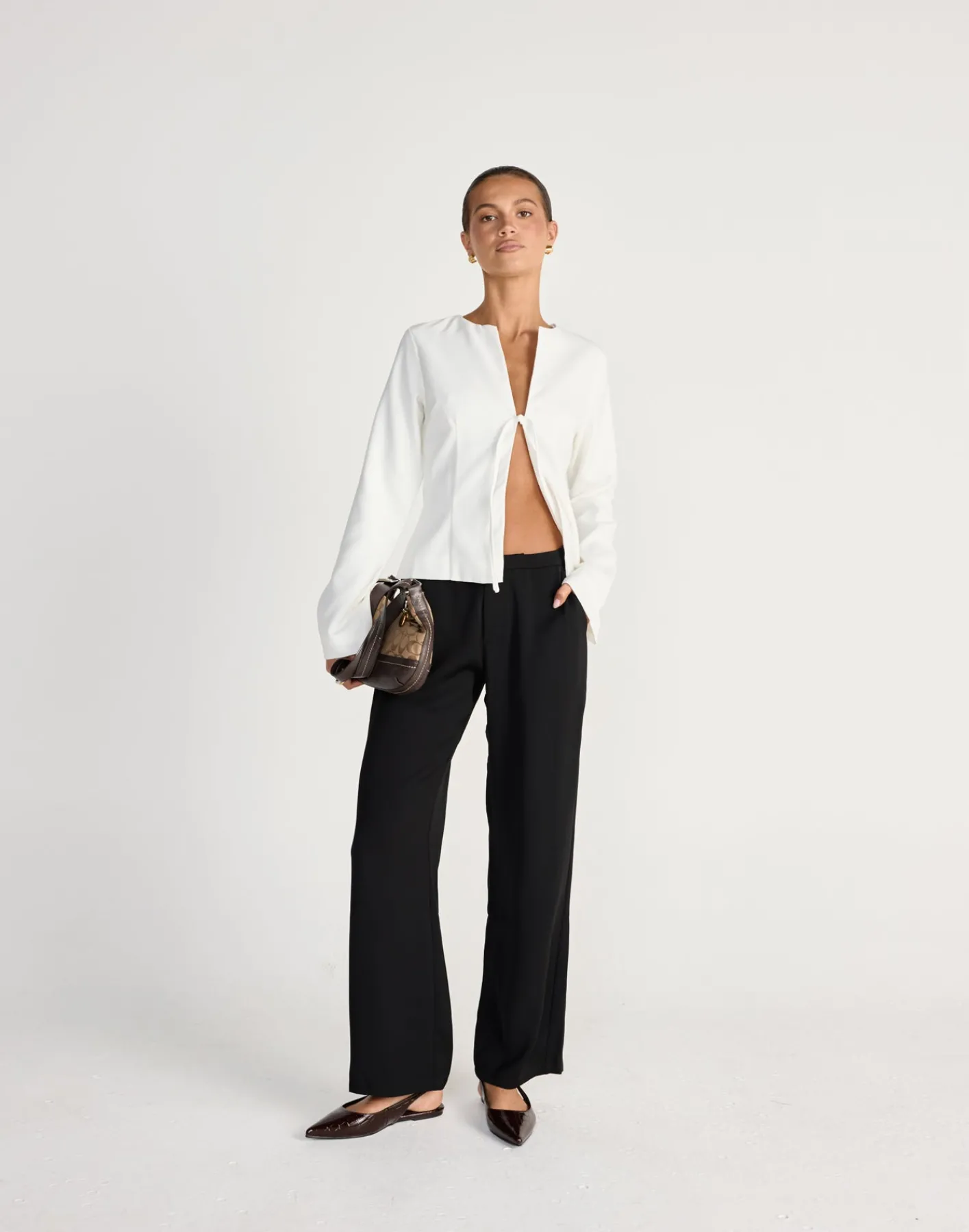 Elara Pants - Petite (Black)*CHARCOAL CLOTHING Online