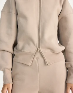 Elija Zip Hoodie (Stone)*CHARCOAL CLOTHING Online