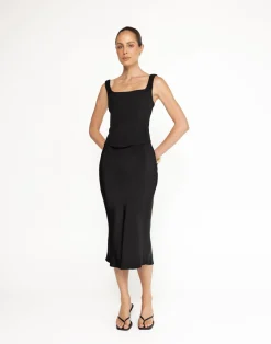 Eline Corset Top (Black)*CHARCOAL New