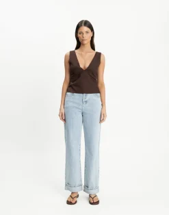 Elio Top (Chocolate)*CHARCOAL CLOTHING Fashion