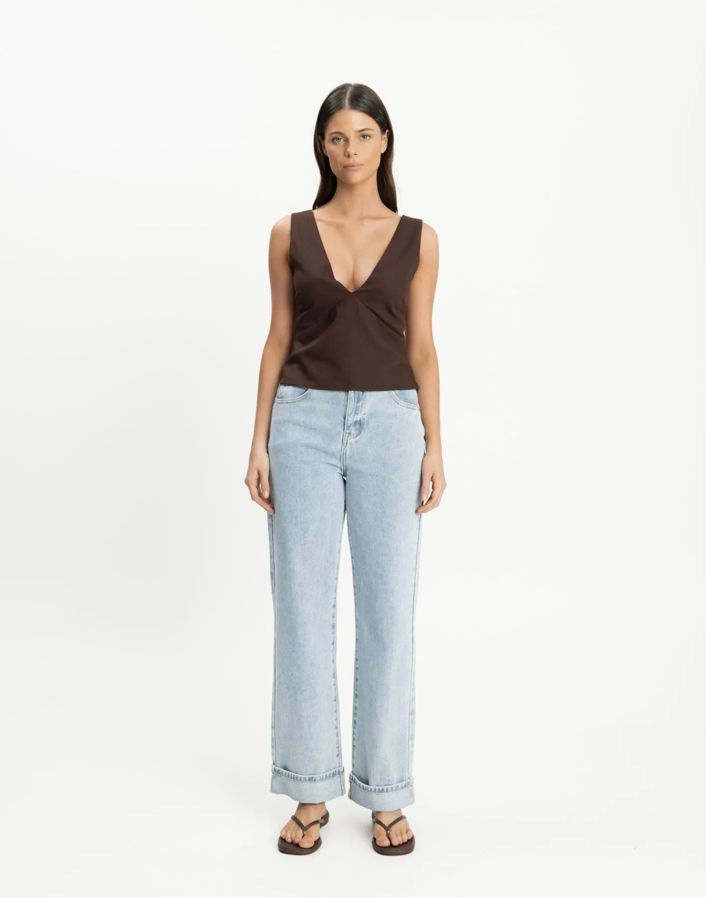 Elio Top (Chocolate)*CHARCOAL CLOTHING Fashion