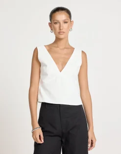 Elio Top (White)*CHARCOAL CLOTHING Hot