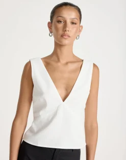 Elio Top (White)*CHARCOAL CLOTHING Hot