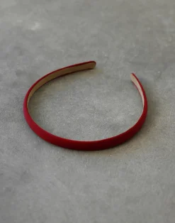 Ellie Headband (Red)*CHARCOAL New