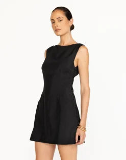 Elowen Mini Dress (Black)*CHARCOAL New