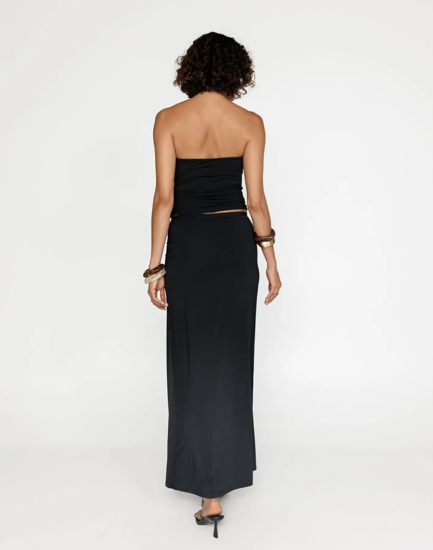 Emersen Maxi Skirt (Black)*CHARCOAL New