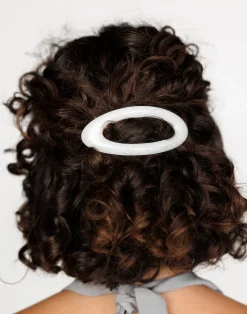 Emilia Hair Clip (White)*CHARCOAL Online