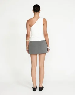 Emily Top (White)*CHARCOAL Outlet