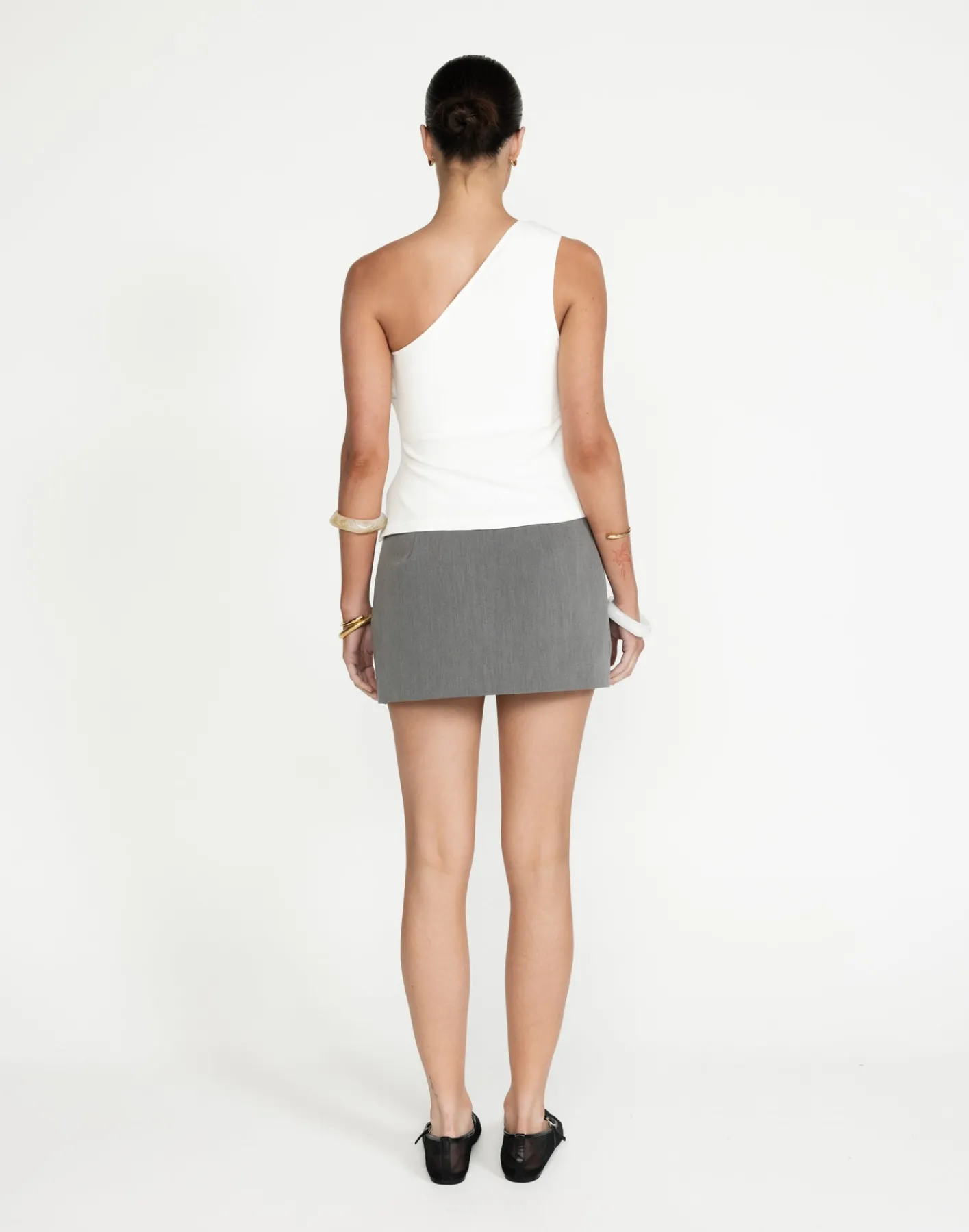 Emily Top (White)*CHARCOAL Outlet