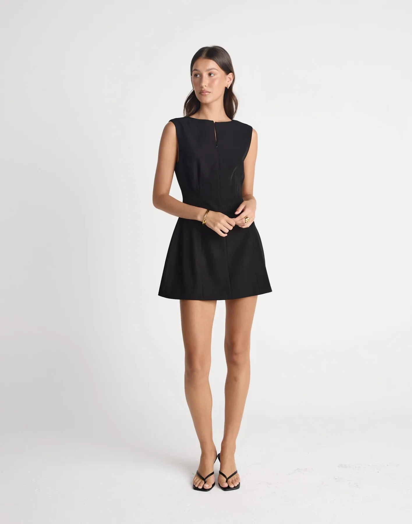 Everest Mini Dress (Black)*CHARCOAL CLOTHING Discount