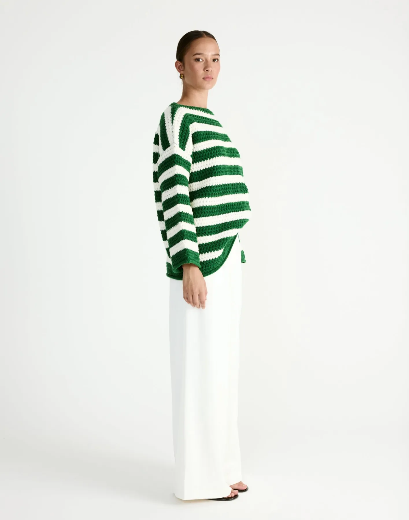 Everton Sweater (Green/Cream)*Q-Trend Discount