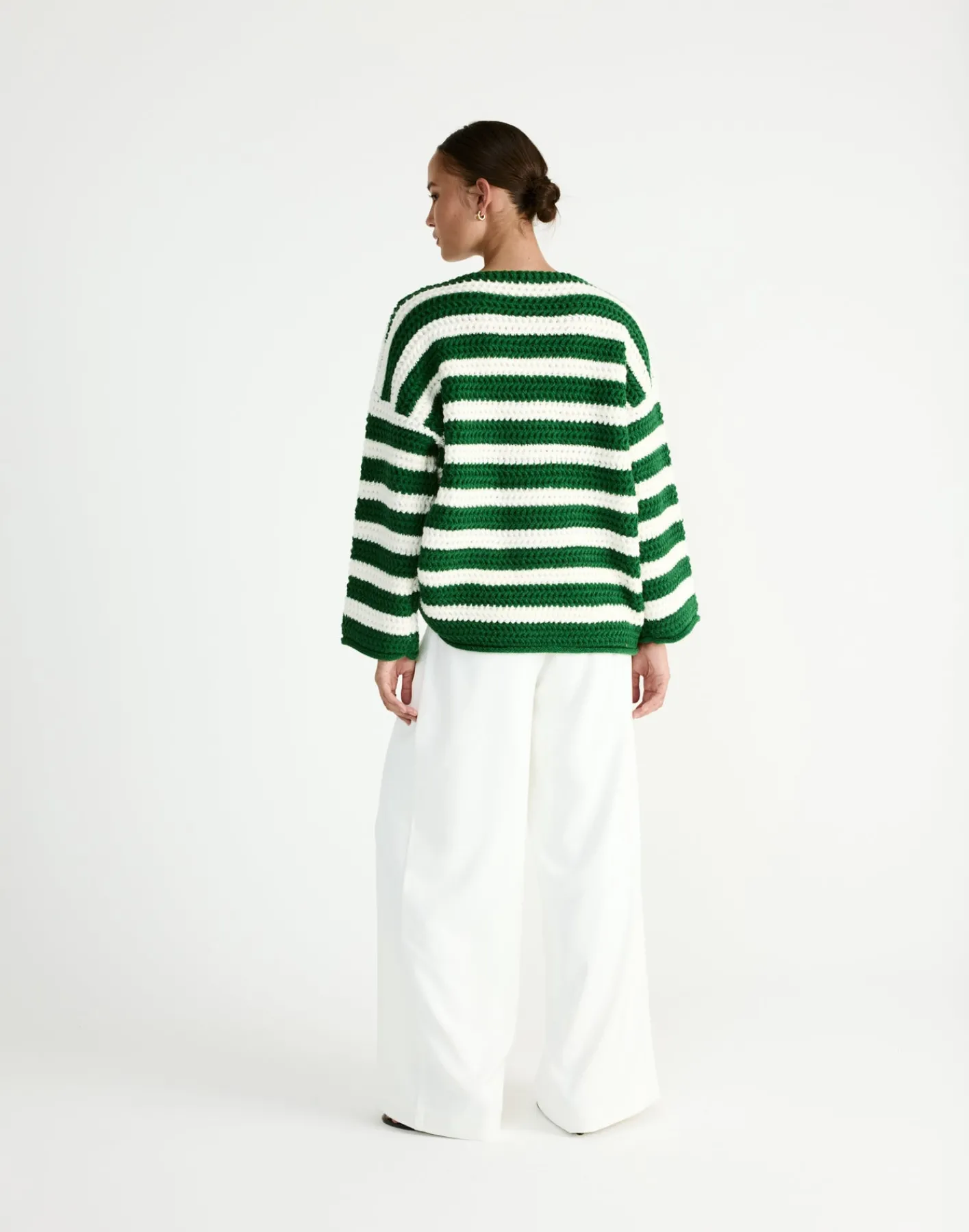Everton Sweater (Green/Cream)*Q-Trend Discount