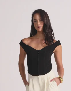 Fabian Corset (Black)*CHARCOAL Online
