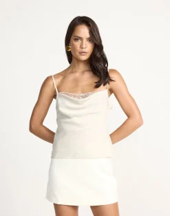 Fated Cami Top (Oat)*CHARCOAL Fashion