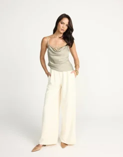 Fated Cami Top (Sage)*CHARCOAL Hot