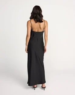 Fated Maxi Dress (Black)*CHARCOAL Discount