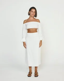 Fiesta Top (White)*CHARCOAL CLOTHING New
