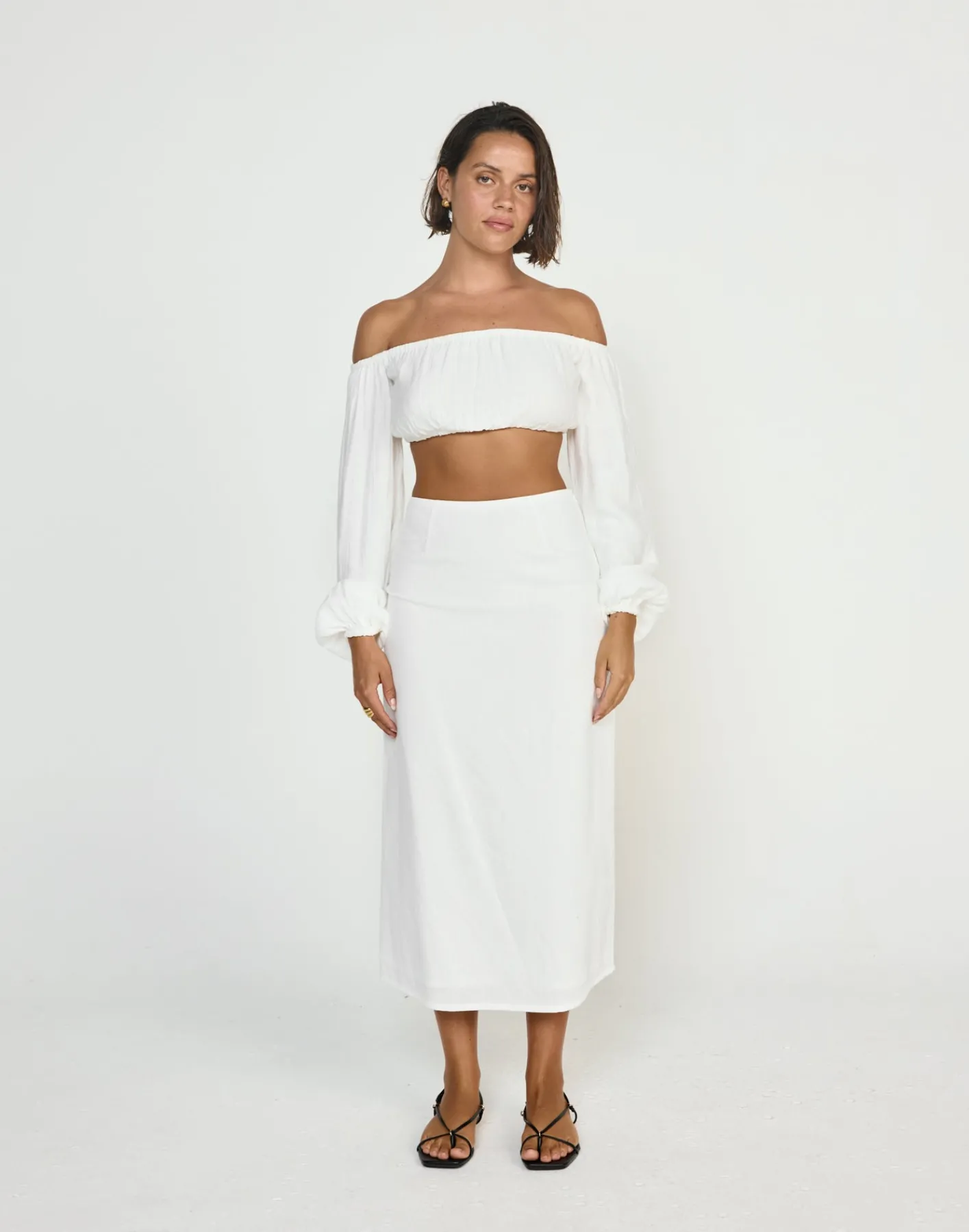 Fiesta Top (White)*CHARCOAL CLOTHING New