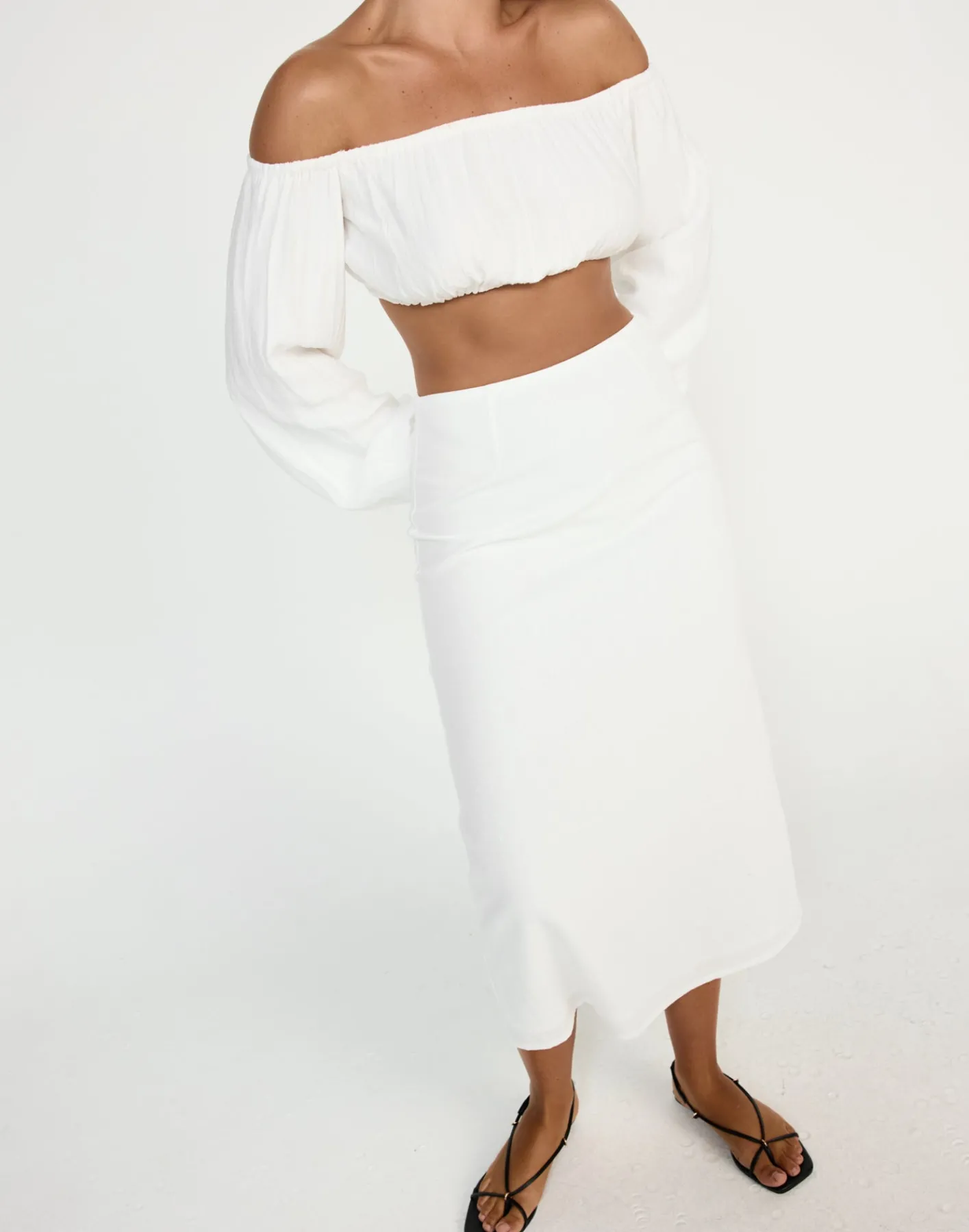 Fiesta Top (White)*CHARCOAL CLOTHING New