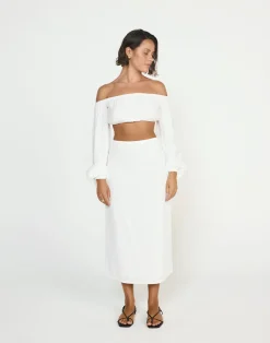 Fiesta Top (White)*CHARCOAL CLOTHING New