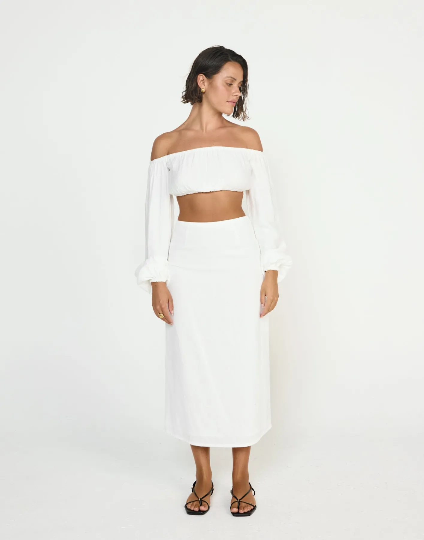 Fiesta Top (White)*CHARCOAL CLOTHING New