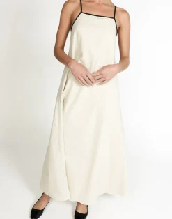 Fiona Maxi Dress (Beige)*CHARCOAL Hot