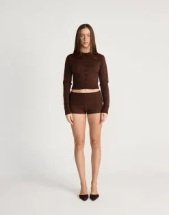 Fireside Shorts (Chocolate)*CHARCOAL CLOTHING Online