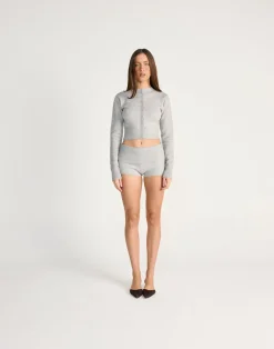Fireside Shorts (Grey Marle)*CHARCOAL CLOTHING Discount