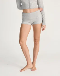 Fireside Shorts (Grey Marle)*CHARCOAL CLOTHING Discount