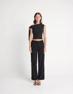 Fletcher Top (Black)*CHARCOAL CLOTHING Sale