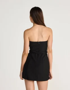 Flint Mini Dress (Black)*CHARCOAL CLOTHING Clearance