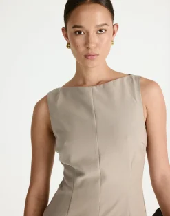 Flux Mini Dress (Pebble)*CHARCOAL Hot