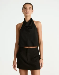 Flynn Top (Black)*CHARCOAL Sale