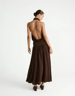 Flynn Top (Chocolate)*CHARCOAL Outlet
