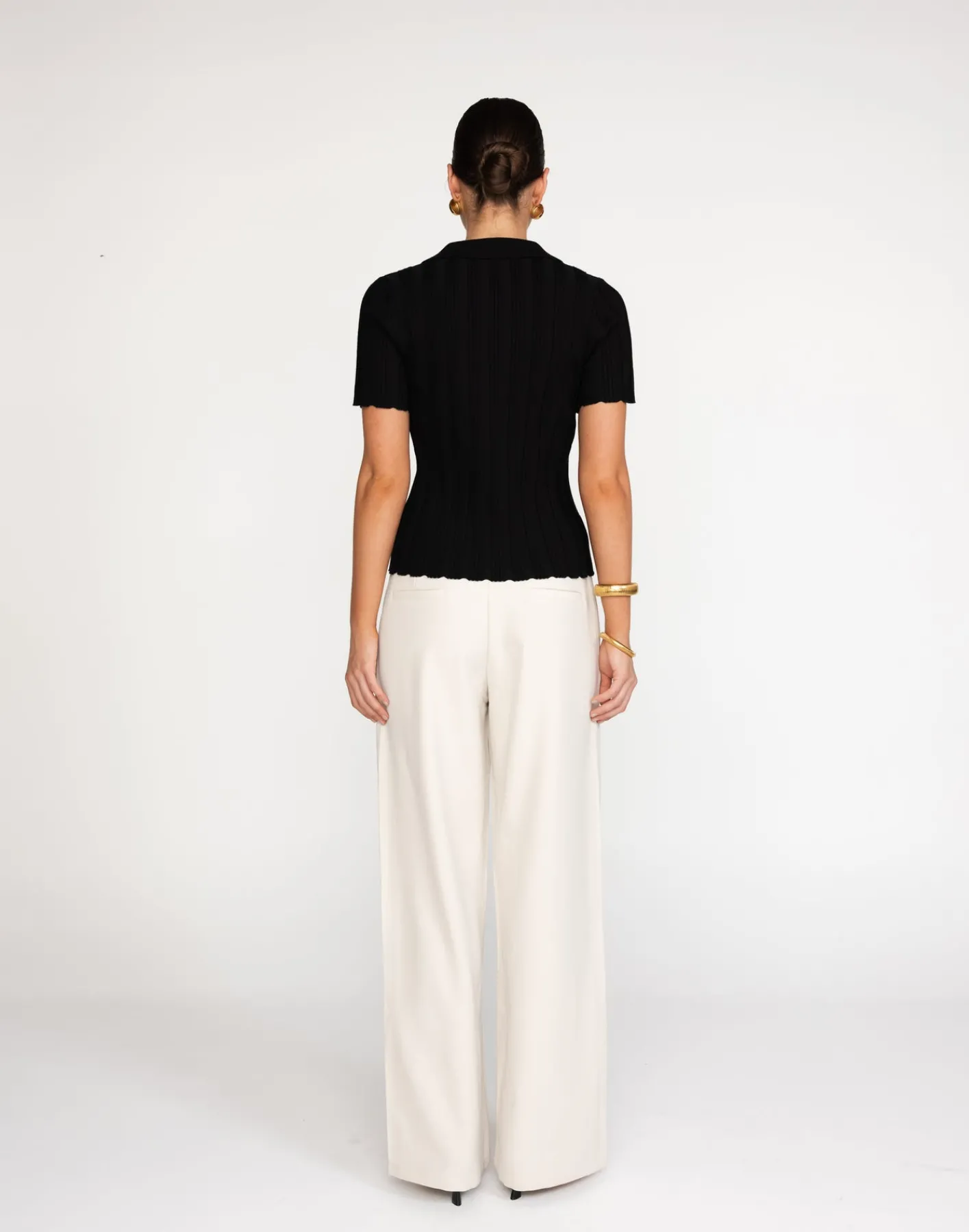 Fran Knit Top (Black)*CHARCOAL Discount