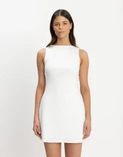 Francesca Mini Dress (White)*CHARCOAL CLOTHING Online