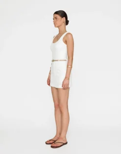 Frankie Mini Skirt (White)*CHARCOAL Online
