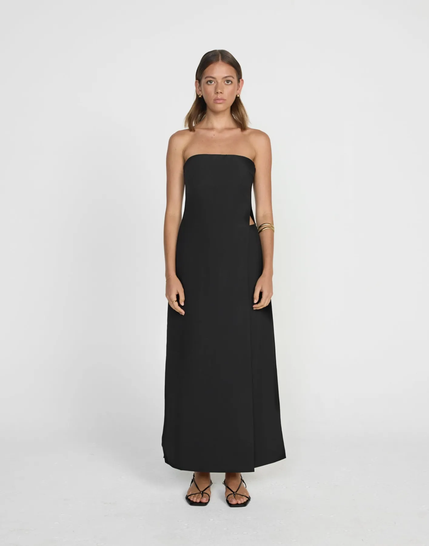 Gabby Maxi Dress (Black)*CHARCOAL CLOTHING Sale
