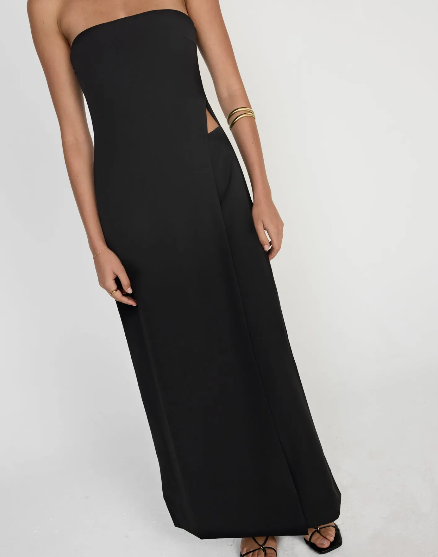 Gabby Maxi Dress (Black)*CHARCOAL CLOTHING Sale